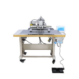 China Máquina de costura automática de rosqueamento do teste padrão, máquina de costura industrial de couro do teste padrão  fornecedor