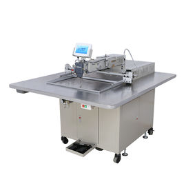 China Tudo em uma costura de alimentação do corte automático de Velcro da máquina de costura do teste padrão para o saco fornecedor