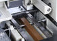 Máquina de costura industrial da agulha dobro industrial com acessórios/dispositivo bonde fornecedor